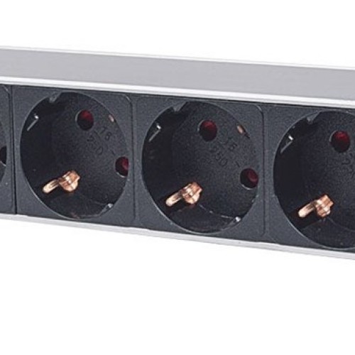 Intellinet Vertical Rackmount 12-Way Power Strip - German Type, With On/Off Switch and Overload Protection, 1.6m Power Cord Intellinet Vertical Rackmount 12-Way Power Strip - German Type, With On/Off Switch and Overload Protection, 1.6m Power Cord