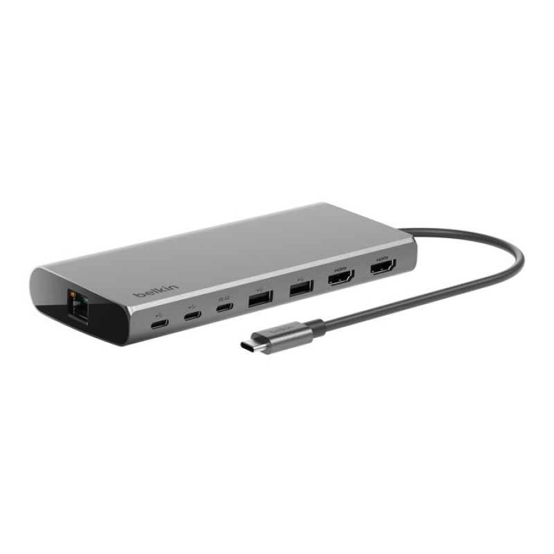 Belkin INC015BTSGY-CZ laptop dock/port replicator Wired USB 3.2 Gen 1 (3.1 Gen 1) Type-C Aluminium Belkin INC015BTSGY-CZ laptop dock/port replicator Wired USB 3.2 Gen 1 (3.1 Gen 1) Type-C Aluminium