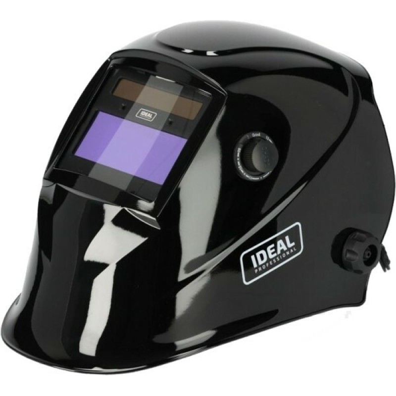 Automatic welding helmet for steel welding, 1 pc, color: Black Automatic welding helmet for steel welding, 1 pc, color: Black