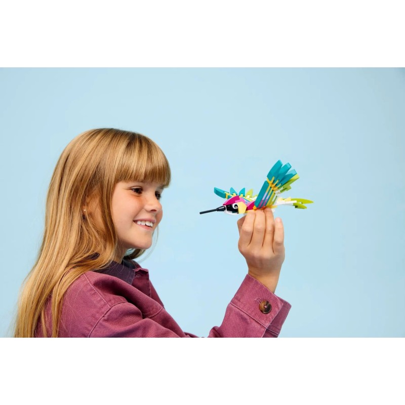 LEGO CREATOR 3 IN 1 31384 Wild Animals: Colorful Hummingbird