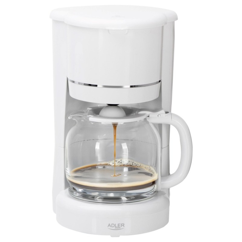 Adler AD 4383w Drip coffee maker for ground coffee 1.5 L white