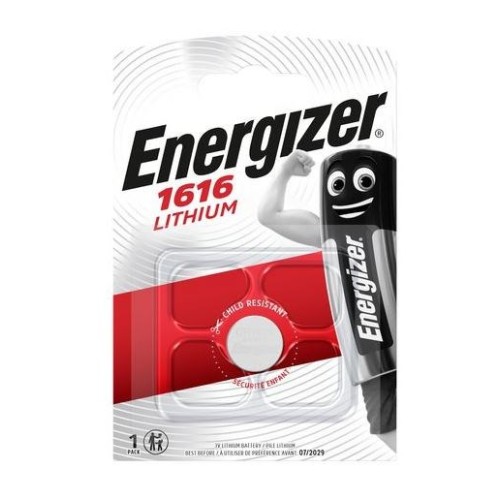 ENERGIZER Battery CR1616 1 pcs. ENERGIZER Battery CR1616 1 pcs.