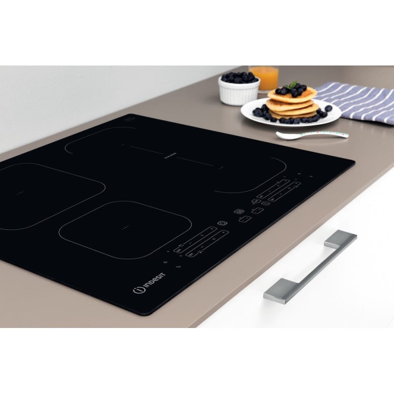Indesit IB 65B60 NE Black Built-in 59 cm Zone induction hob 4 zone(s) Indesit IB 65B60 NE Black Built-in 59 cm Zone induction hob 4 zone(s)