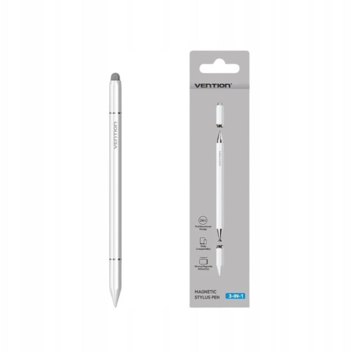 Vention 3-in-1 magnetic stylus WHITE