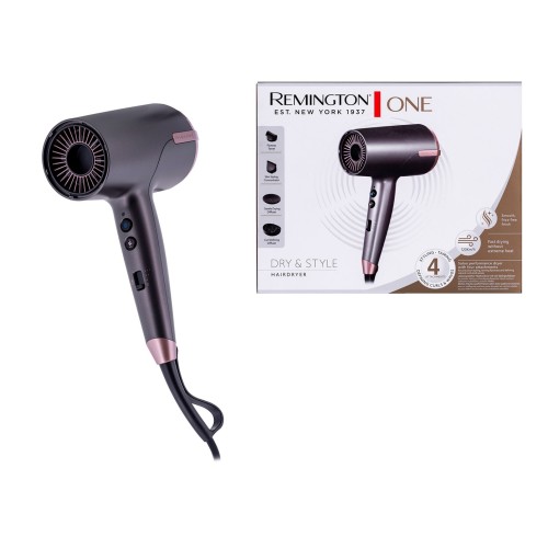 Remington D6077 hair dryer 2000 W Bronze, Grey