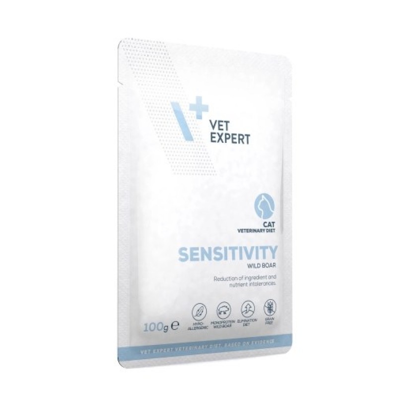 VET EXPERT Veterinary Diet Sensitivity Cat - wet food for cats - 100g VET EXPERT Veterinary Diet Sensitivity Cat - wet food for cats - 100g