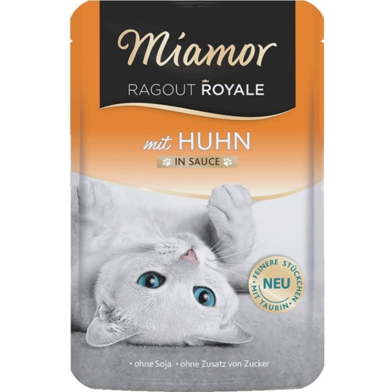 MIAMOR Ragout Royale Chicken in sauce - wet cat food - 100g