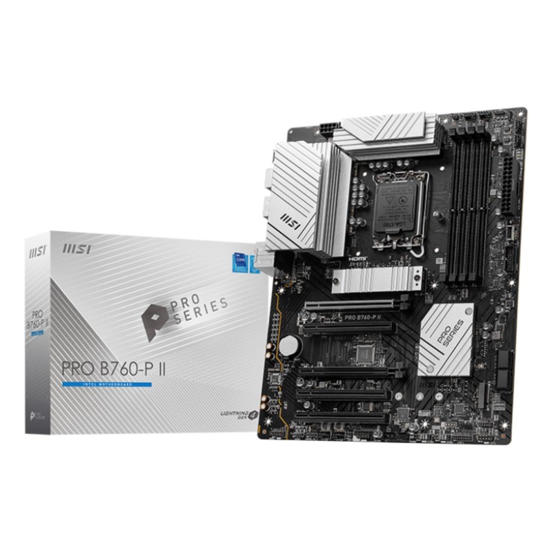 MSI PRO B760-P II motherboard Intel B760 LGA 1700 ATX