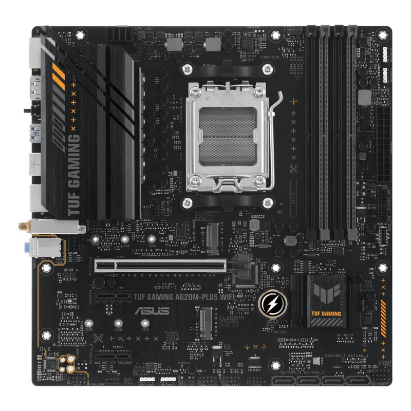 ASUS TUF GAMING A620M-PLUS WIFI AMD A620 Socket AM5 micro ATX ASUS TUF GAMING A620M-PLUS WIFI AMD A620 Socket AM5 micro ATX