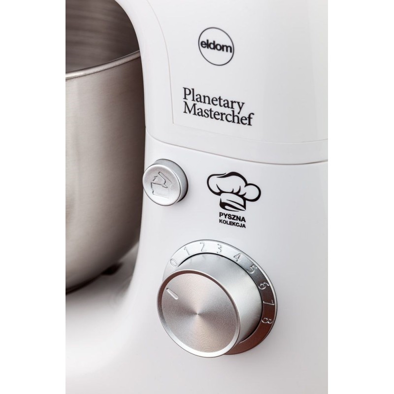 ELDOM WRK1200 planet Stand mixer 800 W White ELDOM WRK1200 planet Stand mixer 800 W White