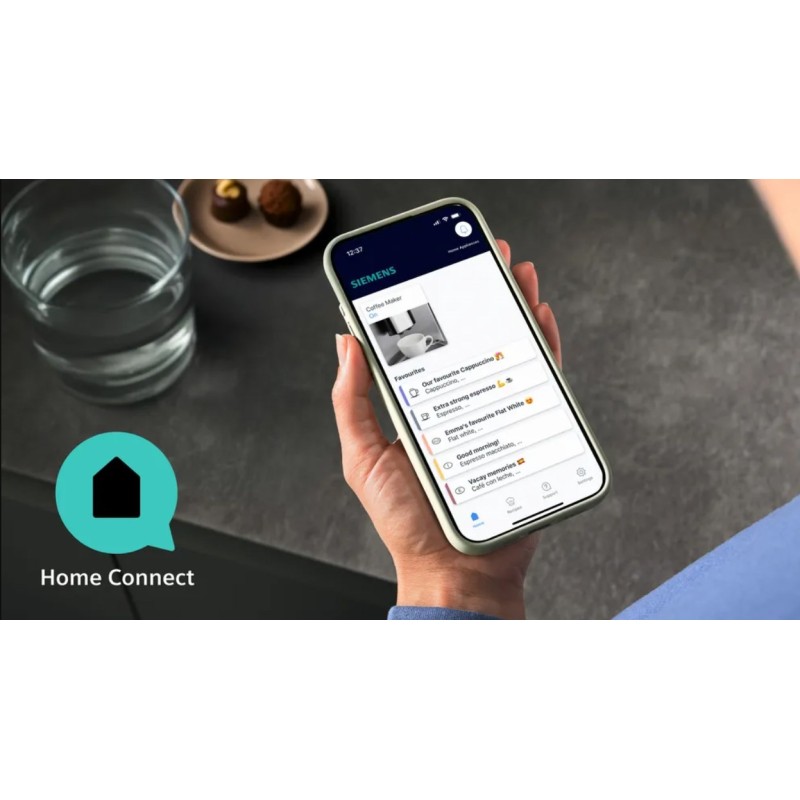 Siemens TQ715R03 EQ700 espresso machine (silver; 1500 W)