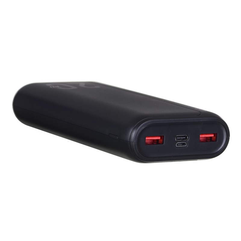 SILICON POWER QS15 Powerbank External battery 20000 mAh 2x USB QC 3.0 1x USB-C PD (SP20KMAPBKQS150K) Black SILICON POWER QS15 Powerbank External battery 20000 mAh 2x USB QC 3.0 1x USB-C PD (SP20KMAPBKQS150K) Black