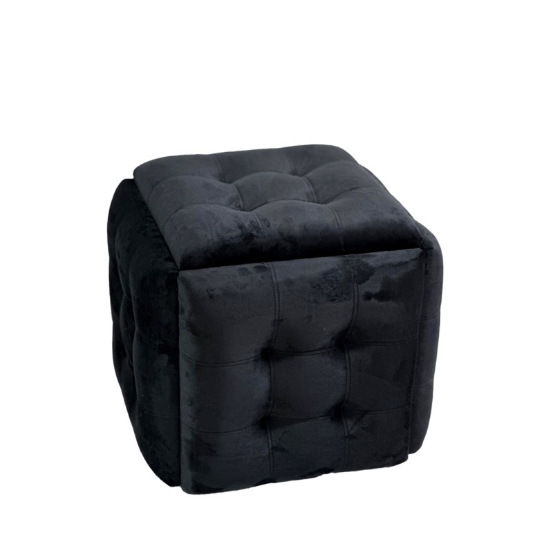 Puff-transformer 5in1 - 5 stools in 1 pouffe black velvet Puff-transformer 5in1 - 5 stools in 1 pouffe black velvet
