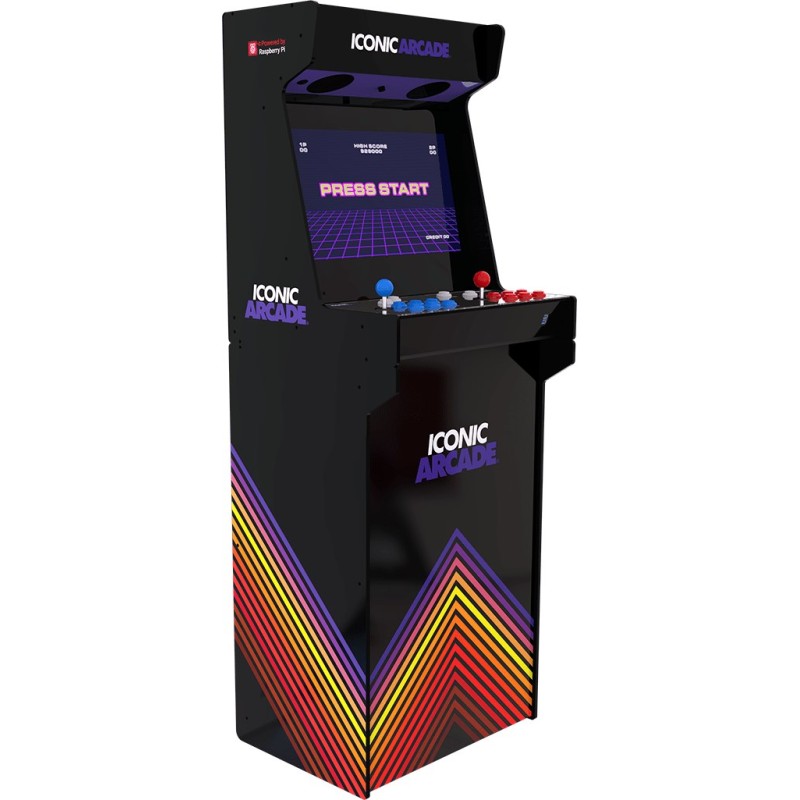 Iconic Arcade Arcade Cabinet Wi-Fi Multicolour Iconic Arcade Arcade Cabinet Wi-Fi Multicolour