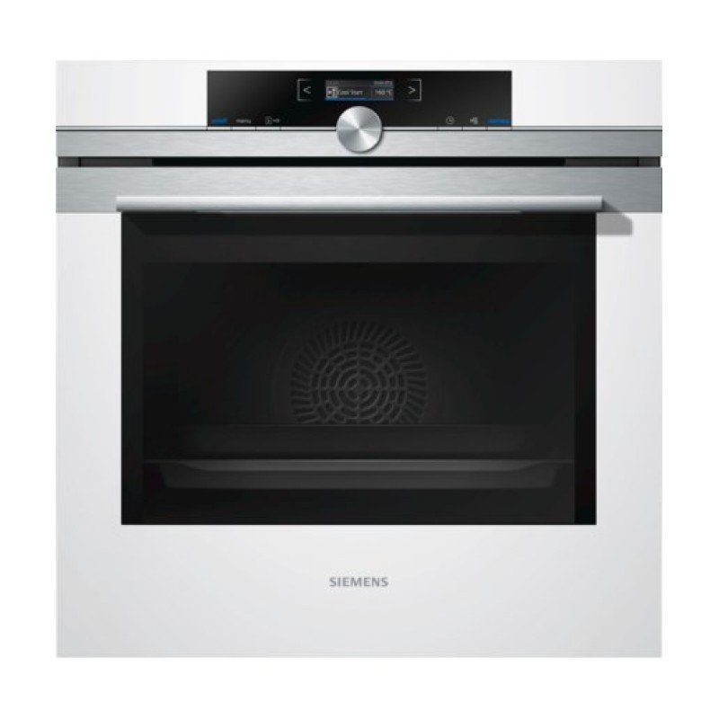 Siemens HB634GBW1 oven 71 L Stainless steel, White