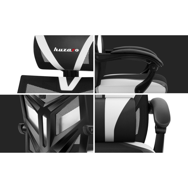 Huzaro Combat 5.0 White gaming chair Huzaro Combat 5.0 White gaming chair
