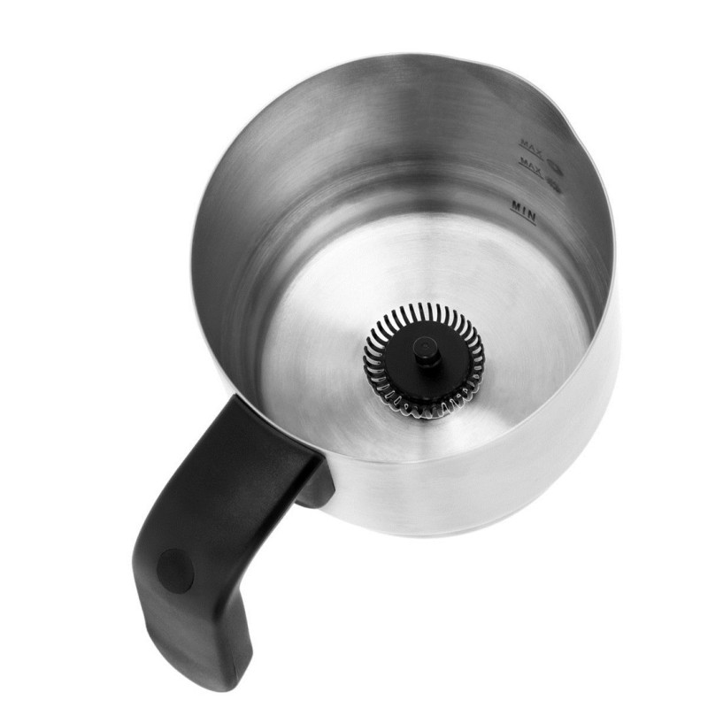 CAMRY CR 4498 automatic milk frother black, silver CAMRY CR 4498 automatic milk frother black, silver