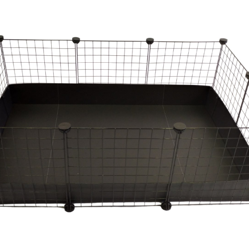 C&C Modular cage 3x2 110x75 cm guinea pig, hedgehog, black C&C Modular cage 3x2 110x75 cm guinea pig, hedgehog, black