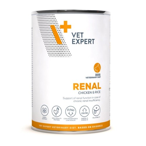 VET EXPERT Renal Chicken - wet dog food - 400g VET EXPERT Renal Chicken - wet dog food - 400g