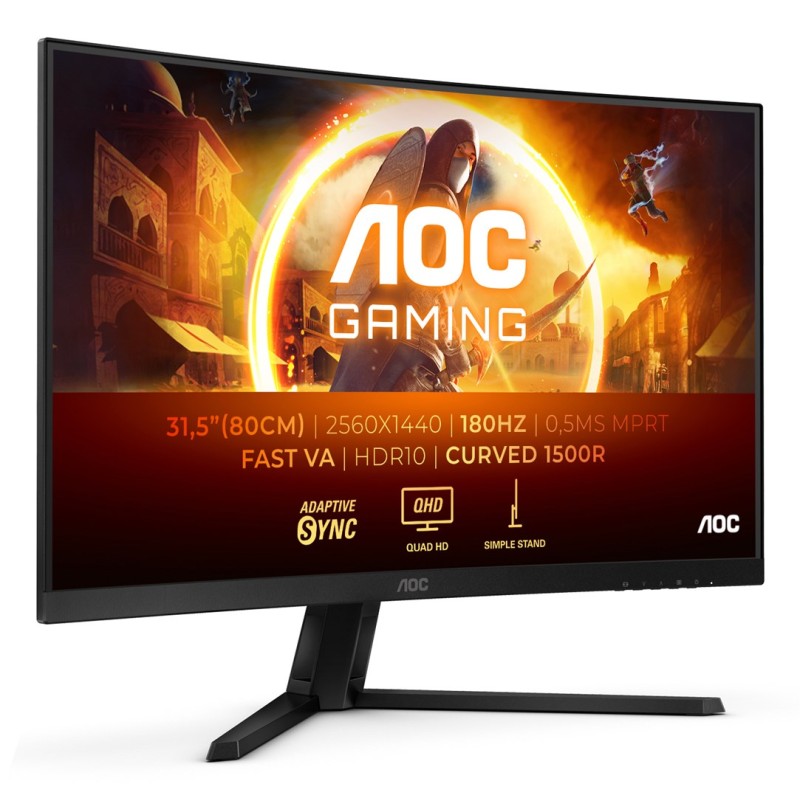 AOC G4 CQ32G4VE computer monitor 81.3 cm (32 AOC G4 CQ32G4VE computer monitor 81.3 cm (32