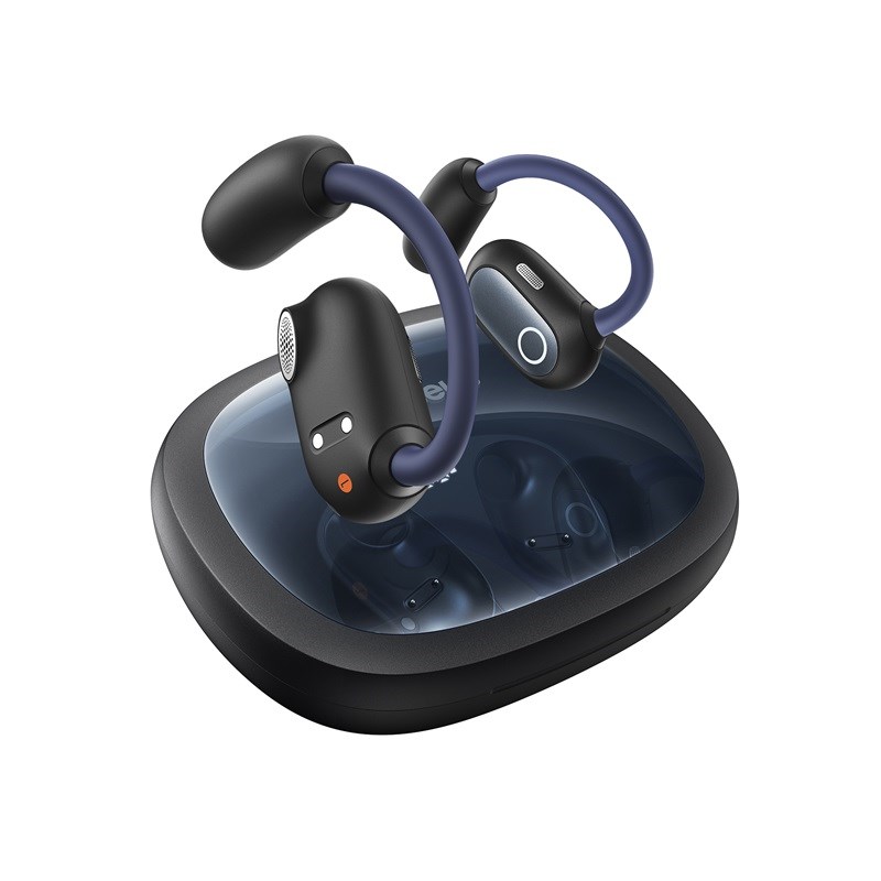 Baseus Eli Fit Open- Ear Headset Wireless Connectivity/Music USB Type-C Bluetooth Black Baseus Eli Fit Open- Ear Headset Wireless Connectivity/Music USB Type-C Bluetooth Black