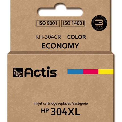 Actis KH-304CR ink (replacement for HP 304XL N9K07AE; Premium; 18 ml; color) Actis KH-304CR ink (replacement for HP 304XL N9K07AE; Premium; 18 ml; color)