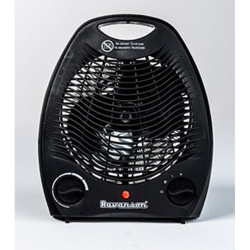 Thermo Ventilator Ravanson FH-105B Indoor Black 2000 W Thermo Ventilator Ravanson FH-105B Indoor Black 2000 W