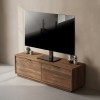 Maclean universal TV stand, for RTV cabinet, stand, max. 40kg, max. VESA 400x400, height and angle adjustment, for 32-65