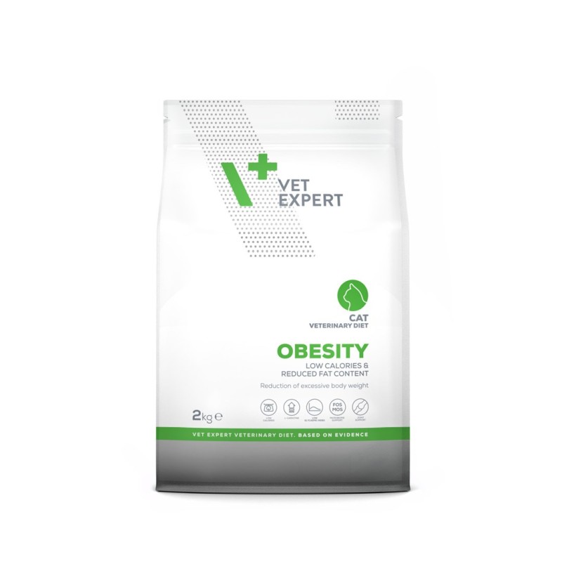 VET EXPERT Veterinary Diet Obesity Cat - dry food for cats - 2 kg VET EXPERT Veterinary Diet Obesity Cat - dry food for cats - 2 kg