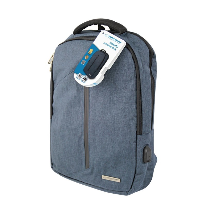 Esperanza ET196 Laptop Backpack 15.6'' Blue Esperanza ET196 Laptop Backpack 15.6'' Blue