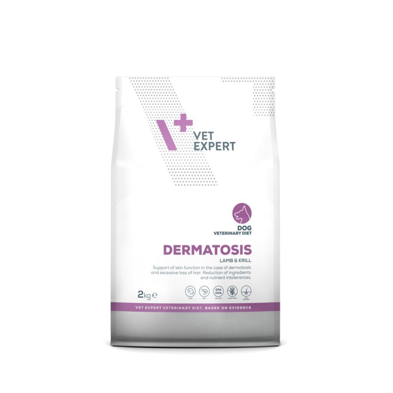 VET EXPERT Veterinary Diet Dermatosis Dog Lamb & Krill - dry dog food - 2 kg VET EXPERT Veterinary Diet Dermatosis Dog Lamb & Krill - dry dog food - 2 kg