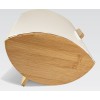 Maestro MR-1775-IVORY bread box Other Ivory, Wood Bamboo, Metal