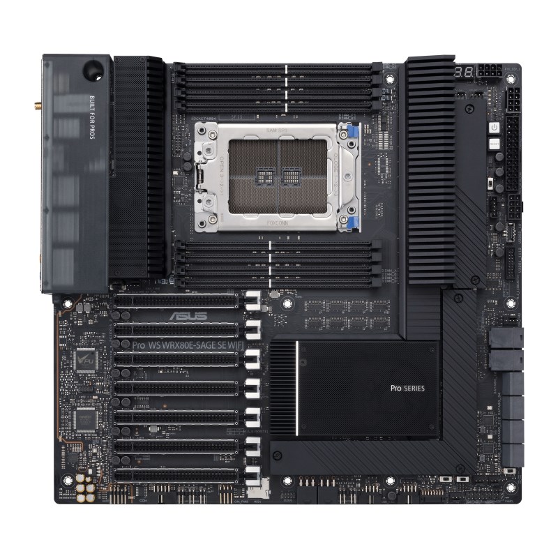 ASUS WRX80E-SAGE SE WIFI AMD WRX80 Socket SP3 Extended ATX ASUS WRX80E-SAGE SE WIFI AMD WRX80 Socket SP3 Extended ATX