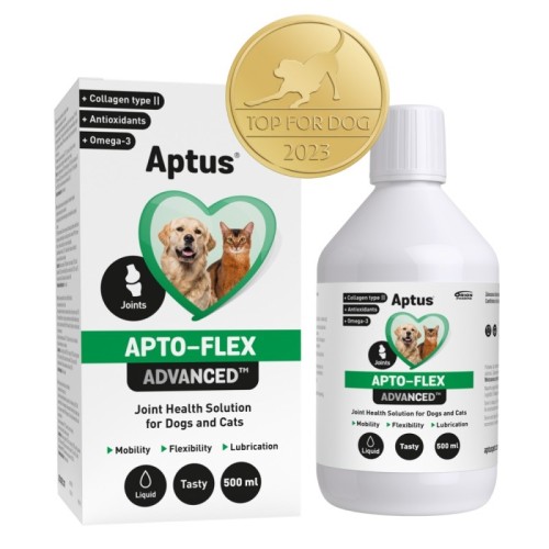 APTUS Apto-flex Advanced - joint supplements for dog and cat – 500ml APTUS Apto-flex Advanced - joint supplements for dog and cat – 500ml