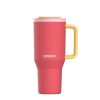 Thermal mug with telescopic straw Kambukka Rio Tumbler 950ml Pink Papaya Thermal mug with telescopic straw Kambukka Rio Tumbler 950ml Pink Papaya
