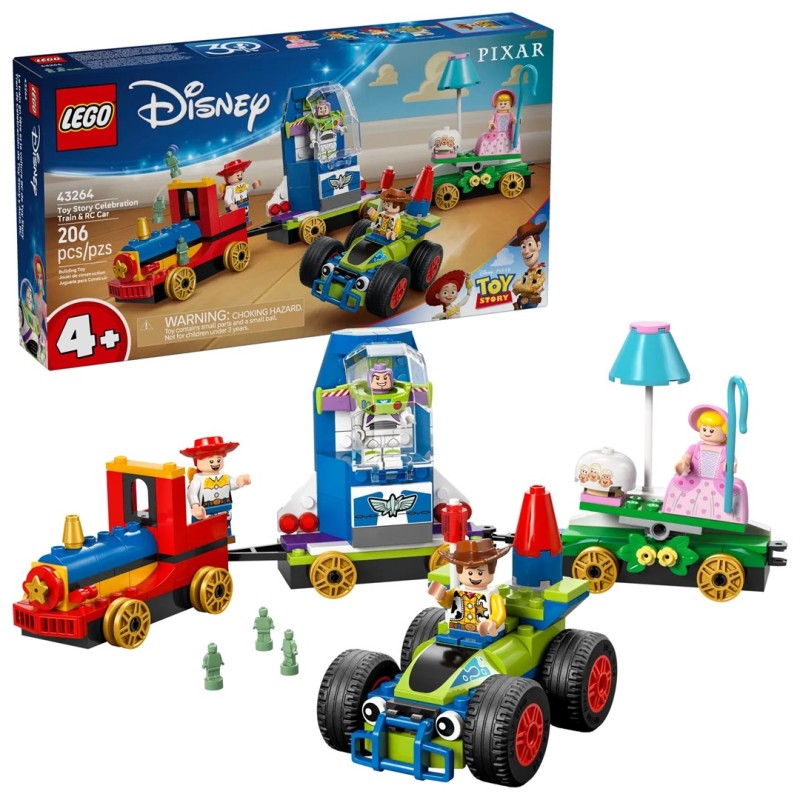 LEGO DISNEY 43264 Toy Story - Celebration Train and RC Car LEGO DISNEY 43264 Toy Story - Celebration Train and RC Car