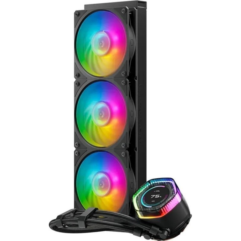 Cooler Master MasterLiquid 360 ION Processor All-in-one liquid cooler 12 cm Black 1 pc(s) Cooler Master MasterLiquid 360 ION Processor All-in-one liquid cooler 12 cm Black 1 pc(s)
