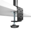 Maclean MC-967 Double Vertical Monitor Desk Mount Screen Holder max VESA 100x100, 13-27 Maclean MC-967 Double Vertical Monitor Desk Mount Screen Holder max VESA 100x100, 13-27
