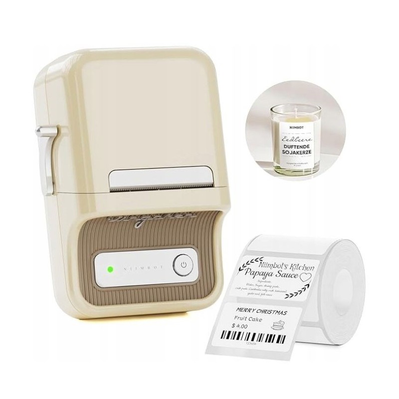 Niimbot B21 S Label Printer, white