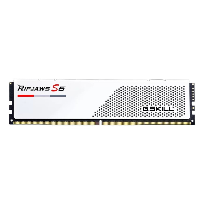 G.Skill Ripjaws S5 F5-5200J4040A48GX2-RS5W memory module 96 GB 2 x 48 GB DDR5 5200 MHz G.Skill Ripjaws S5 F5-5200J4040A48GX2-RS5W memory module 96 GB 2 x 48 GB DDR5 5200 MHz