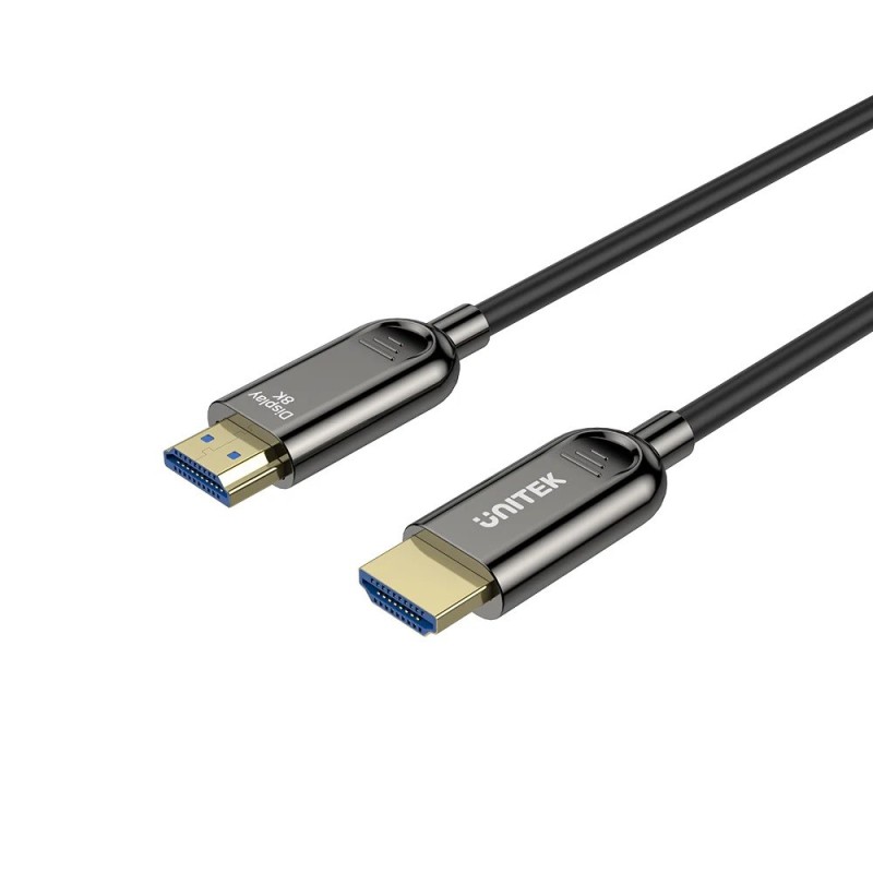 Optical cable HDMI 2.1 AOC Unitek C11085GY01-20M Optical cable HDMI 2.1 AOC Unitek C11085GY01-20M