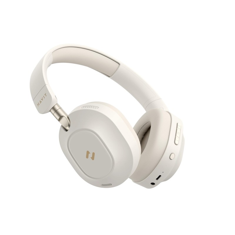 Havit H668BT - BT cordless headphones, beige Havit H668BT - BT cordless headphones, beige
