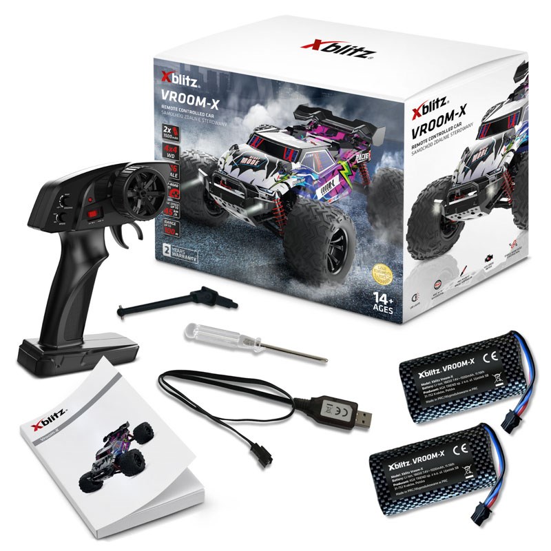 XBLITZ VROOM-X remote-controlled model 1:16 XBLITZ VROOM-X remote-controlled model 1:16