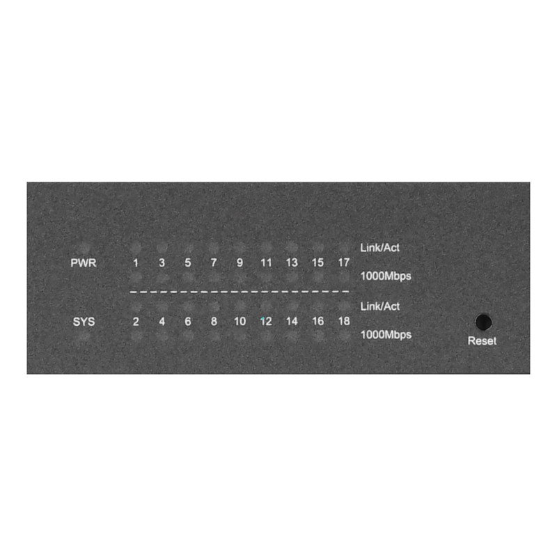 TP-Link Omada 16-Port Gigabit Smart Switch with 2 SFP Slots TP-Link Omada 16-Port Gigabit Smart Switch with 2 SFP Slots