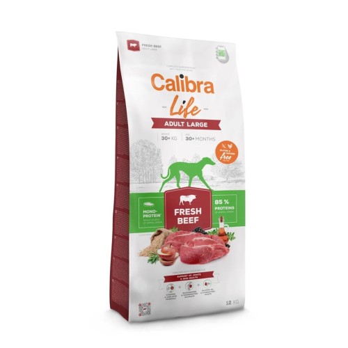 CALIBRA Life Adult Large Fresh Beef - dry dog food - 12kg