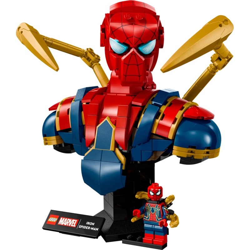 LEGO MARVEL 76326 Iron Spider-Man Bust