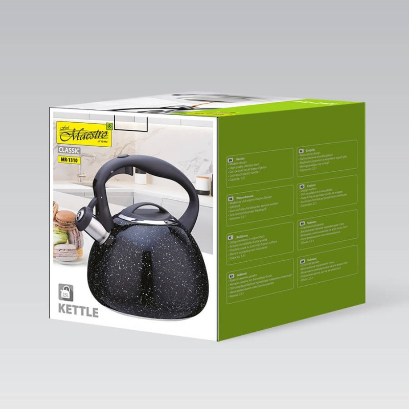 Maestro MR-1310 Kettle 2.5 l Black