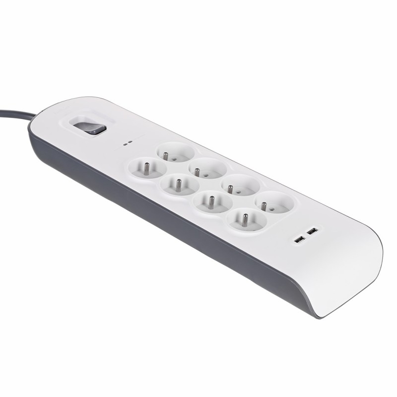 Maclean MCE225 power extension 1.5 m 6 AC outlet(s) Indoor Black Maclean MCE225 power extension 1.5 m 6 AC outlet(s) Indoor Black