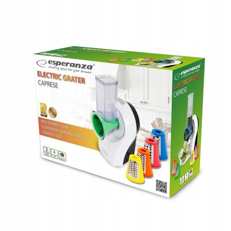 Esperanza EKM026 electric grater Multicolor Plastic Esperanza EKM026 electric grater Multicolor Plastic