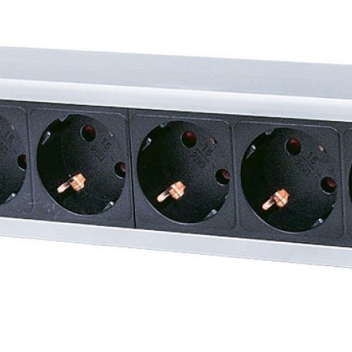 Intellinet Vertical Rackmount 12-Way Power Strip - German Type, With Single Air Switch, No Surge Protection Intellinet Vertical Rackmount 12-Way Power Strip - German Type, With Single Air Switch, No Surge Protection